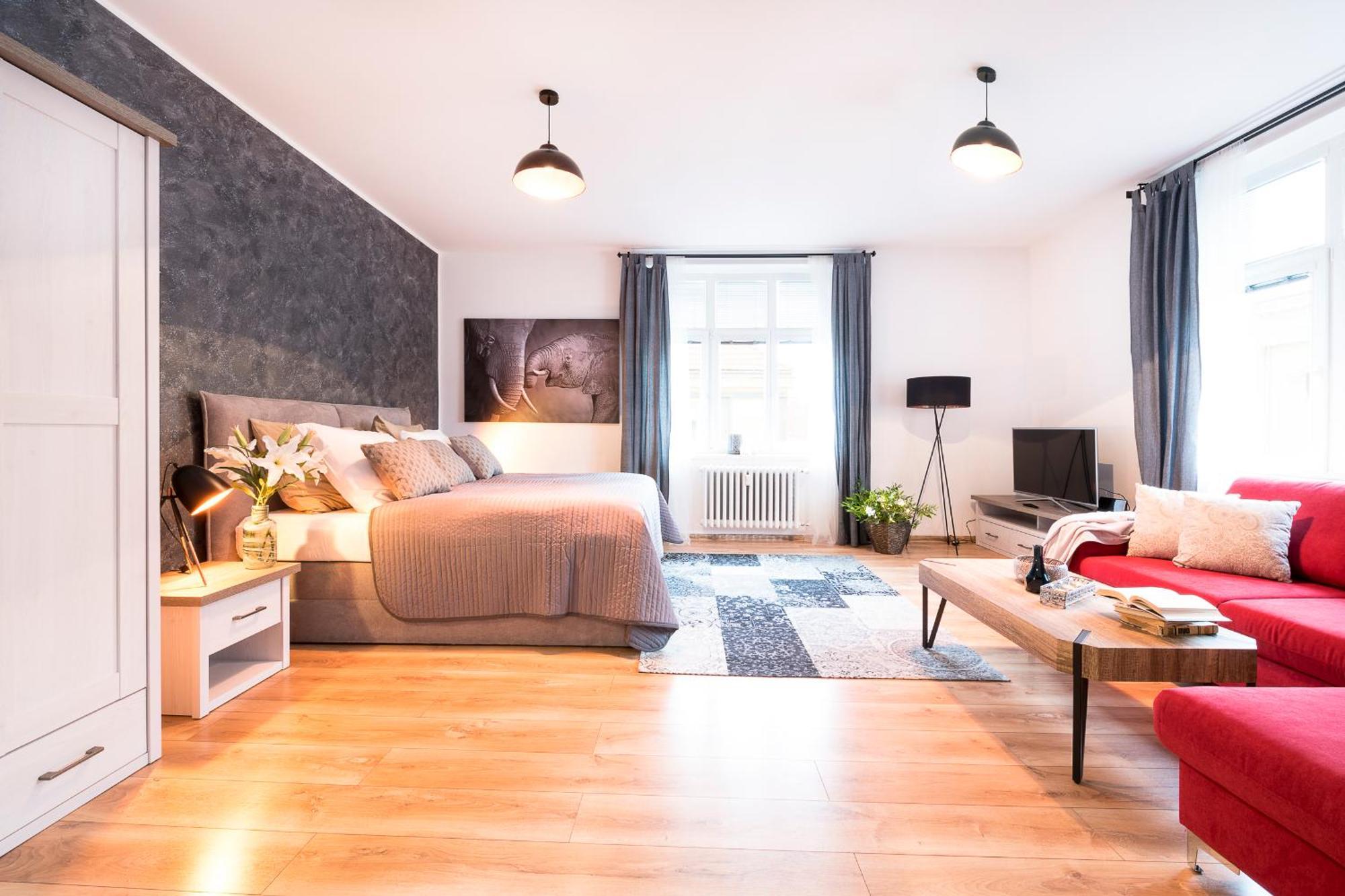 Sting Boutique Apartments Ostrava Bagian luar foto